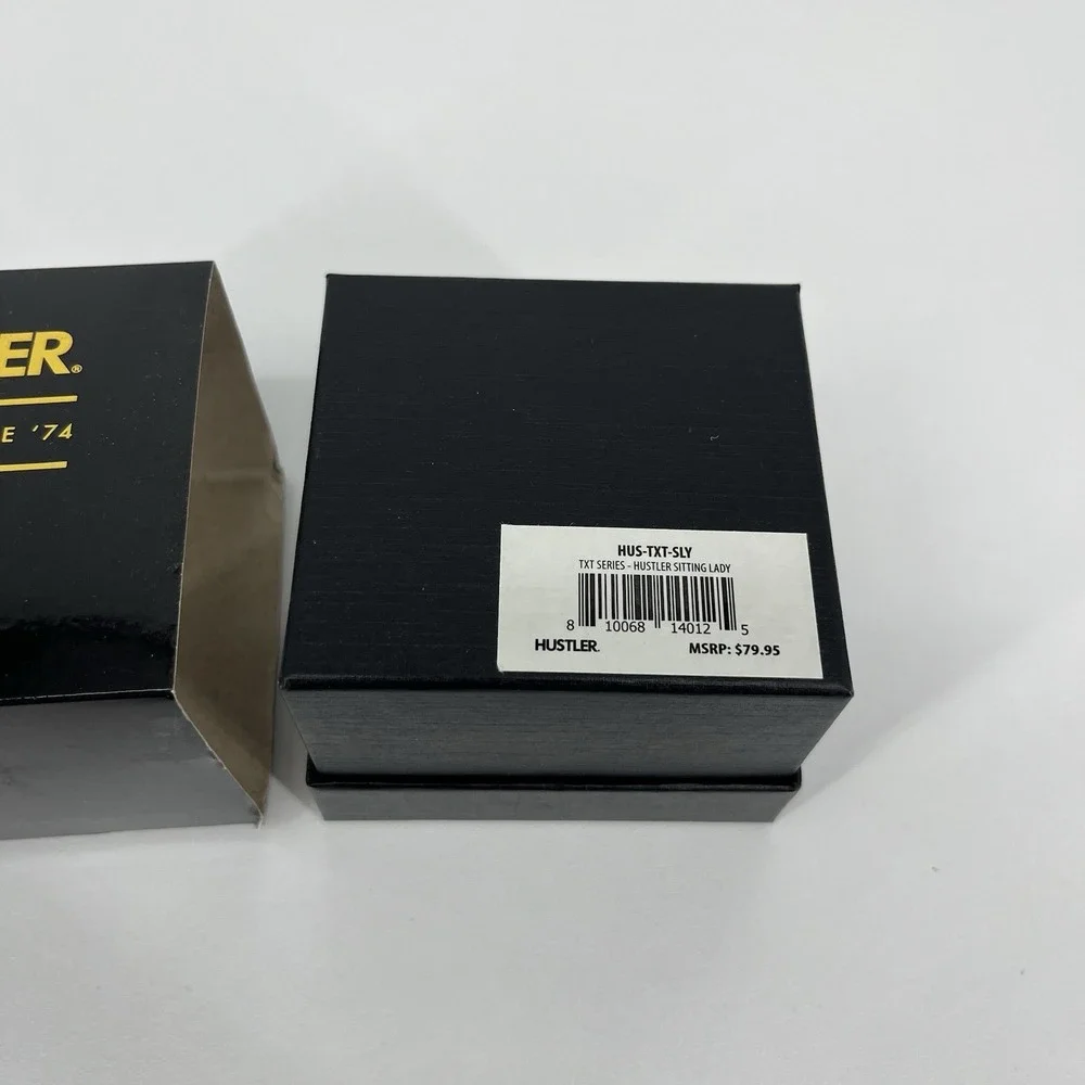 Game Time Men's Silver Hustler Watch TXT Series‎ Sitting Lady Logo New